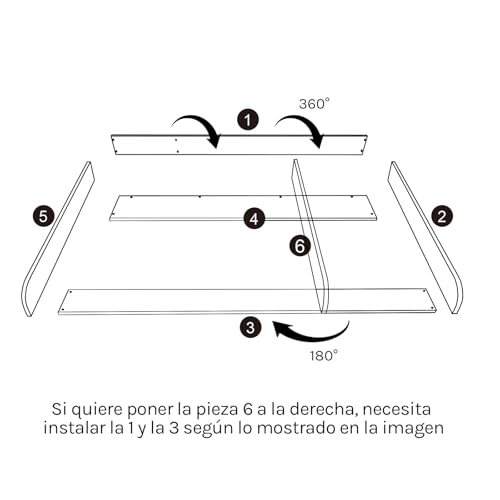 Miniatura 8 de Woltu Cambiador Para Bebé, Accesorio Para Cómoda, Cambiador De Paneles, Adaptable A Aparador O Cómoda, Blanco, 80x74,5x8,5 Cm