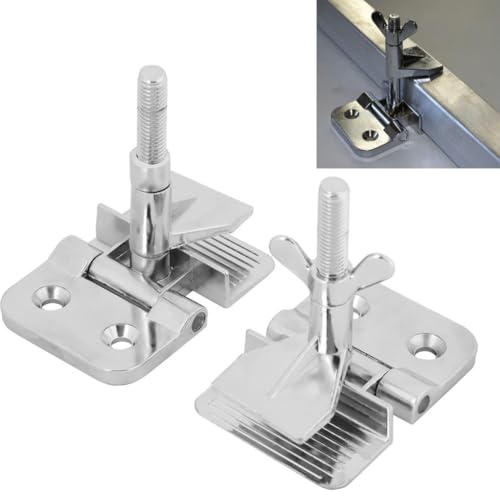 Pinces de Sérigraphie, 2 Pinces de Charnière Papillon en Métal Fixant Fermement Le Mandrin de Verrouillage de Pochoir de Sérigraphie, pour La Fixation Du Cadre de L’Écran