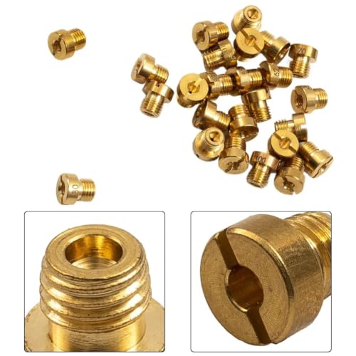 Juego de chorros de 6mm para carburador juego M6 de 55-115 que optimiza la mezcla en motores de moto 6