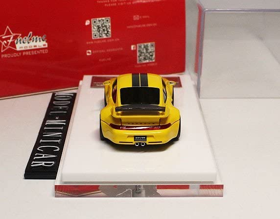 Amazon | Sold Out！YELLOW！限定品！Fuelme 1/64 ミニカー 911
