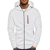 Material: algodón y poliéster. Las sudaderas con capucha para hombre son resistentes al desgaste, de color brillante y no se decoloran fácilmente. Forro polar en el interior, cálido, suave al tacto, cómodo de llevar.