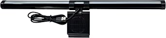 Light Bar - LED Desk Lamp for Monitor | Anti Glare LED with 3 Color Modes, Sleek Metal Design, Clip On Light, for Computer, Monitors, Study Tables, Dorm Rooms, Workstations