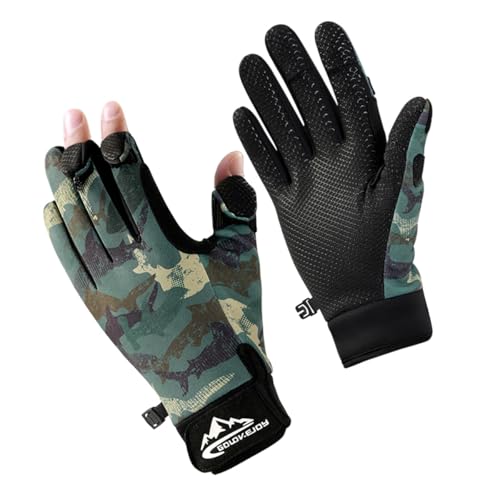 SUJAYU Fishing Gloves for Men & Women, Ice Fishing Hunting Gloves Cold...