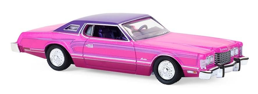 Greenlight Collectibles California Lowriders Collectibles 63080-E 1:64 Scale California Lowriders Series 7-1975 Thunderbird Lowrider