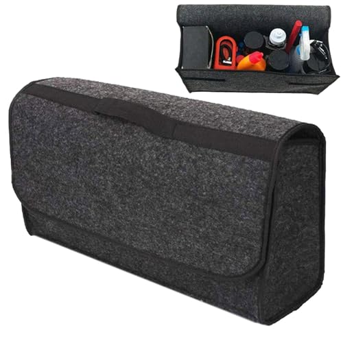 Organizador de maletero para coche, caja de almacenamiento de maletero para SUV - Caja de almacenamiento organizadora de maletero antisuciedad para SUV Sedan,Bolsa de almacenamiento de maletero para e