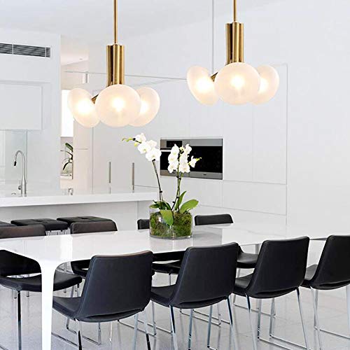 Suspension pendante en or éclairage ajustable pour table à manger - 6