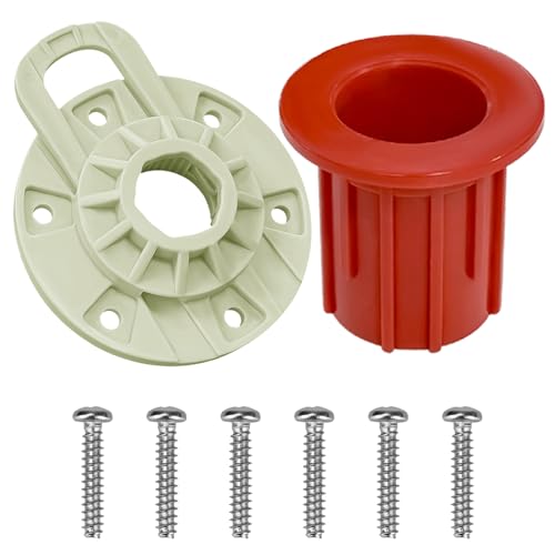 IWIWE W10396887 W10528947 Washer Basket Driven Hub & 52719 Washing Machine Basket Bushing & 8533953 Screws Replaces AP5665171 PS6012095 Fits Whirlpool/Maytag/Kenmore