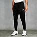 Nike Men's Therma-FIT Tapered Fitness Pants, Black/Black/White, Large