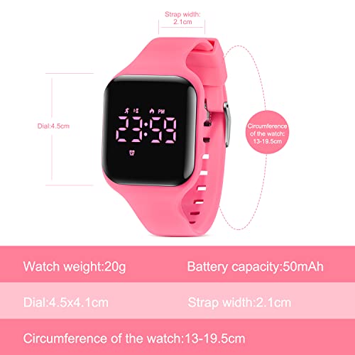 Image of BEN NEVIS Kids Watch, Digital Watch for Boys Girls, Sport Watch with Fitness Tracker, Alarm Clock, Stopwatch, No App and Waterproof, Watch for Kids Ages 5-12