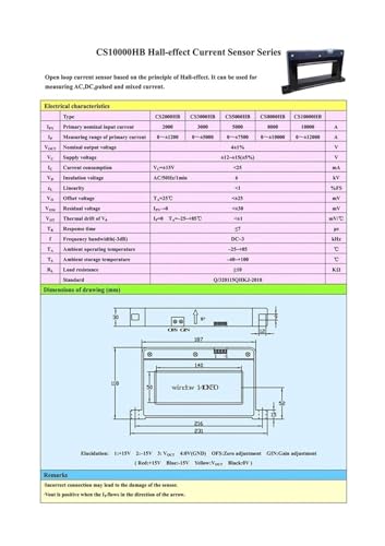 Transformateur CS5000HB CS8000HB haute tension avec sortie 4V stable - 3
