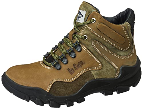 Lee Cooper Mens Casual Shoes Leather- LC1657BR_Olive_9UK (B0BMGKZHMZ) Amazon Price History, Amazon Price Tracker