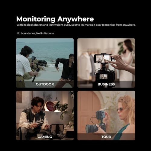 Image of Accsoon SeeMo 4K HDMI Video Transmission System for i-Phone iPad 4K30 fps /1080 60fps Turn iOS into Camera Field Monitor for Video Monitoring /Recording /Reviewing /Sharing /Professional Video Production