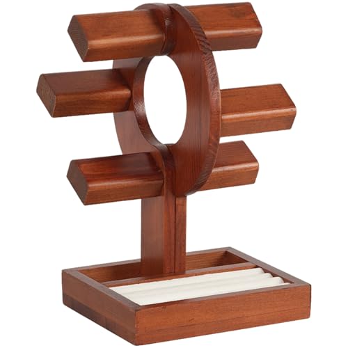 Présentoir de montres en bois pour table de chevet et décoration intérieure de chambre
