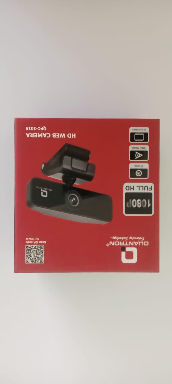 CELTON Quantron QPC-1015 HD Webcam with Built-in Microphone with Night Vision USB Connectivity (Black)-image-34