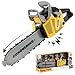 The Magic Toy Shop Toy Chainsaw for Kids Tools - Kids Chainsaw with Light and Sounds - Battery Powered Construction Tool for Boys and Girls - Outdoor Indoor Pretend Play Kids Toys Children Toys