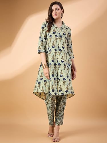 Image of TANISHA Women's Cotton Blend Co-ord Set