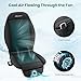 Snailax Cooling Car Seat Cushion, Cooling Seat Cover for Car, Ventilated Seat Pad with 3 Adjustable Speeds, 3D Breathable Mesh, USB Charging, Cooled Seat Cover for Car SUV Truck Universal Fit