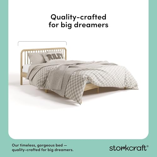 Image of Storkcraft Porto Queen Bed, Natural