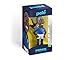 Minix 12 cm Pele Soccer Figurine Official Licensed Football Collectible Toy for Kids & Adults Detailed Display Model Great Gift for Soccer Fans, Collectors & Football Enthusiasts (Brasil 2nd Jersey)