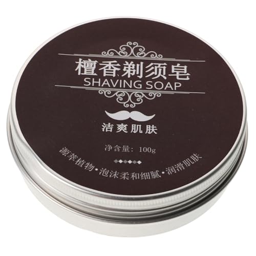 HONITANO Jabón de Afeitar para Hombre con Espuma Rica y Cremosa Jabón Corporal Natural con Ingredientes Botánicos Hidratante y Suave para Piel para Afeitado Cuidado de Barba y Cabello