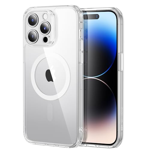 ESR for iPhone 14 Pro Max case, Translucent Matte Case, Compatible with MagSafe, Military-Grade Protection, Classic Series, Clear - image 1