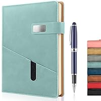 Ansopu Cuaderno Rayado, 365 Páginas B5, Diario Grande De Tapa Dura De Cuero Para Mujeres Y