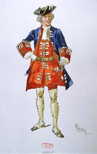 Tableau Opéra Manon Lescaut Adolfo Hohenstein Déco Chambre
