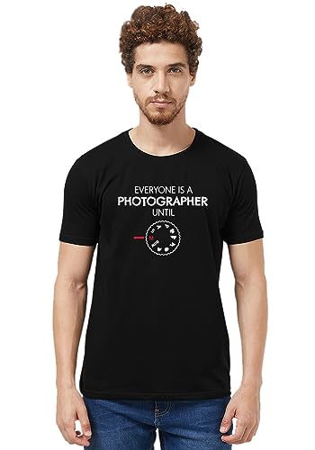 Image of Wear Your Opinion Men's S to 5XL Premium Combed Cotton Printed Half Sleeve T-Shirt (Design : Manual Mode)