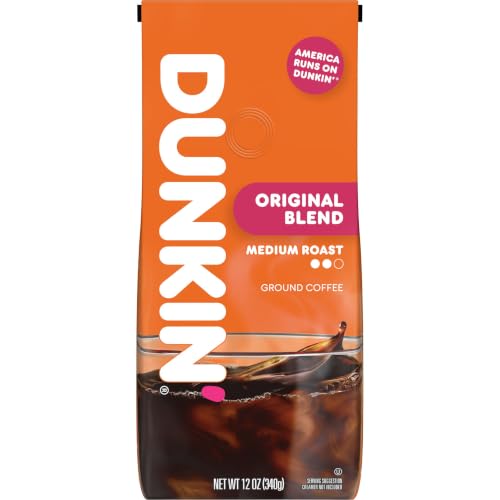 Dunkin’ Original Blend Medium Roast Ground...