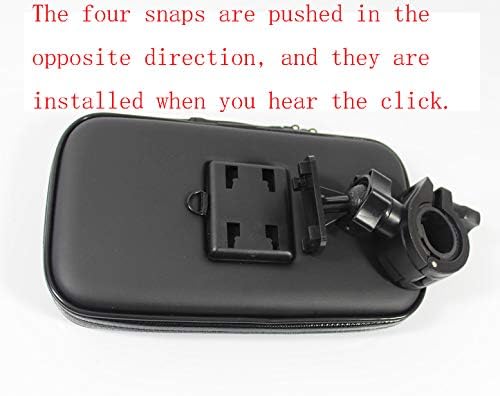 Miniatura 5 de Soporte para bicicleta resistente al agua con GPS, funda para manillar de bicicleta para iPhone 16 Pro iPhone 11 XR Samsung Galaxy S25+ S23 FE S20