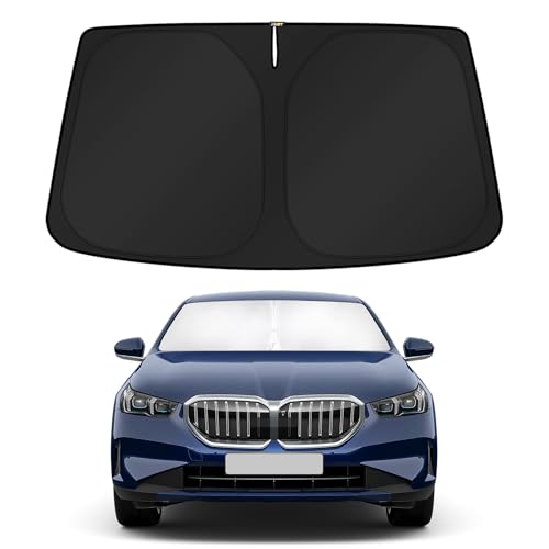 KUST Windshield Sun Shade for BMW 5 Series 2024 2025 2026 (530i, 530i xDrive, 540i xDrive, The 550e...
