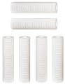 6 pk Hydronix 10"x2.5" 5 Micron Grooved Sediment Melt Blown Filters Cartridges (Compatible Replace Aqua-Pure AP110, Whirlpool WHCF-GD05, Watts FPMBG-5-975)