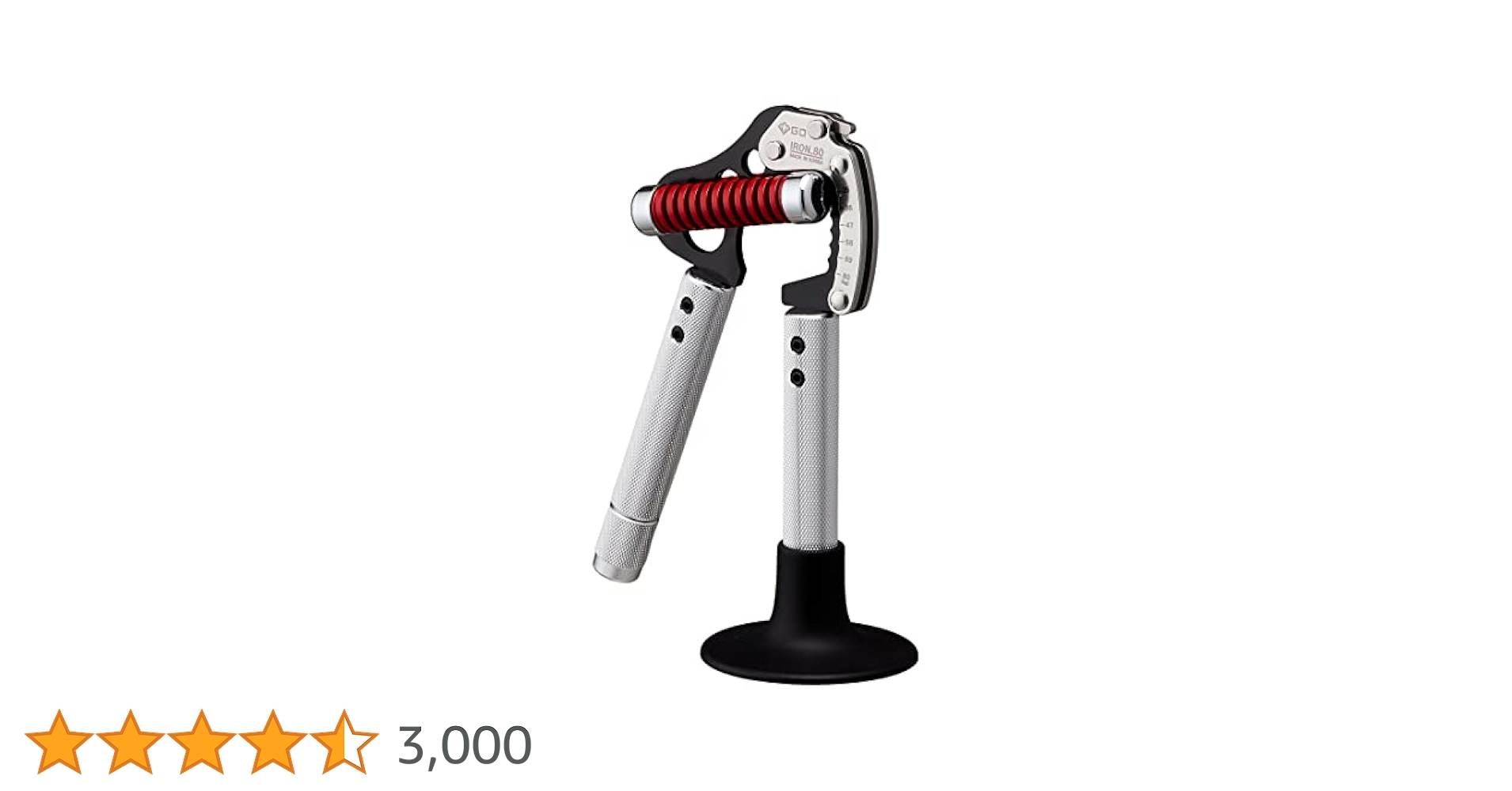 Amazon | (GD) IRON GRIP 80 Light ハンドグリップ (25~80kg