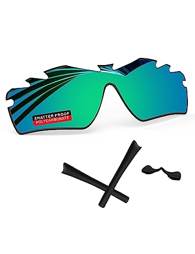 Image of PRO+ Polycarbonate Replacement Lenses & Rubber Kits for Oakley RadarLock Series Sunglasses