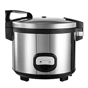 YBSVO 60-Cup (Cooked) Commercial Rice Cooker and Warmer