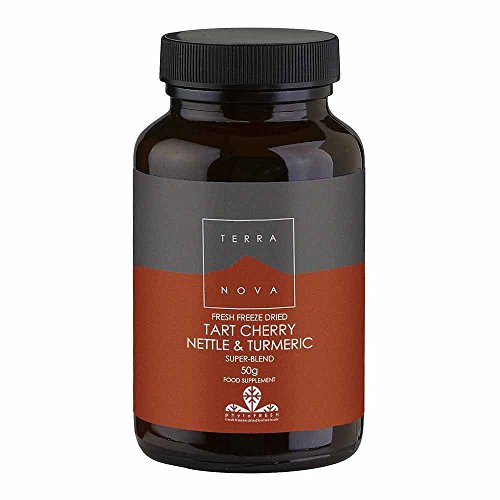 Terranova Tart Cherry Nettle & Turmeric soulager les raideurs musculaires naturellement