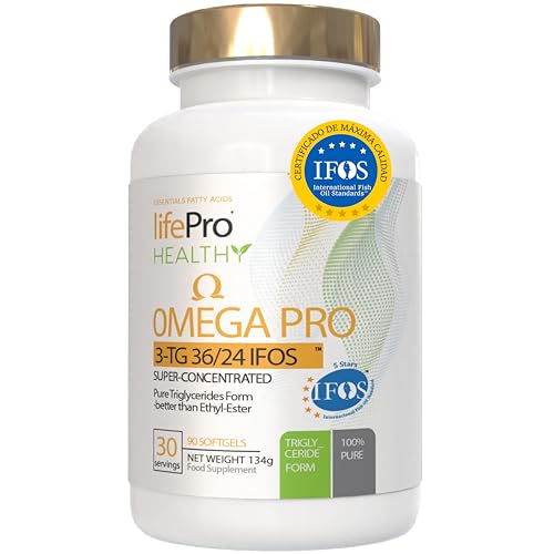 Life Pro Omega 3 Cápsulas 3000mg con Vitamina E