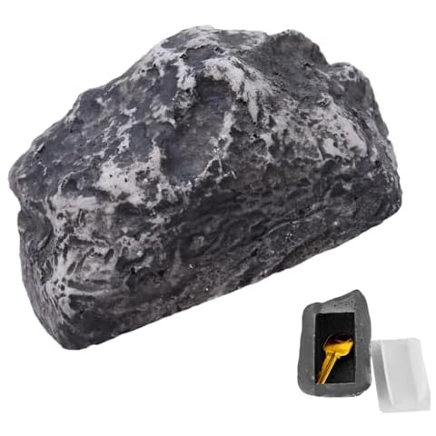 Fake Rock Key Storage Hider for Outdoors Cover