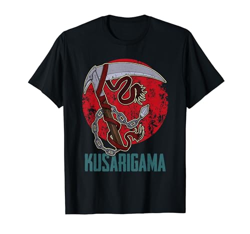 Kusarigama Japón japonés arma artes marciales Camiseta