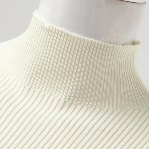 Robe pull en tricot coupe extensible pour rester au chaud cet hiver - 3