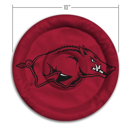 Image of YouTheFan NCAA Arkansas Razorbacks Flimzee Bean-Bag Flying Disc