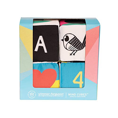 Image of Manhattan Toy Wimmer-Ferguson Mind Cubes Soft Baby Activity Toy