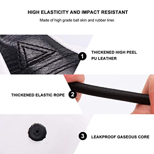 BESPORTBLE Boxing Bag Boxing Bag Punchingball Erwachsene Boxen Punchingball Boxen Doppelendball Training Training mit Inflator Trainingsger?t PU Anf?nger ?nner ? Boxbirne