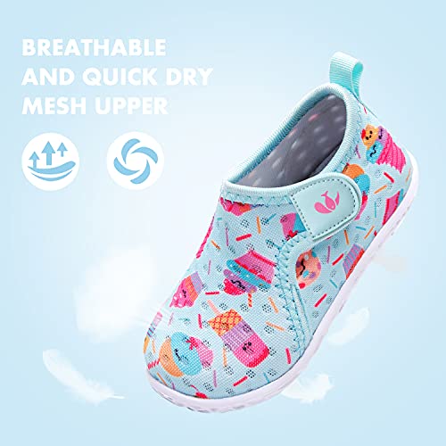 Image of FEETCITY Baby Boys Girls Water Sport Shoes Barefoot Kids Aqua Socks Quick-Dry Beach Swim Pool Shoes