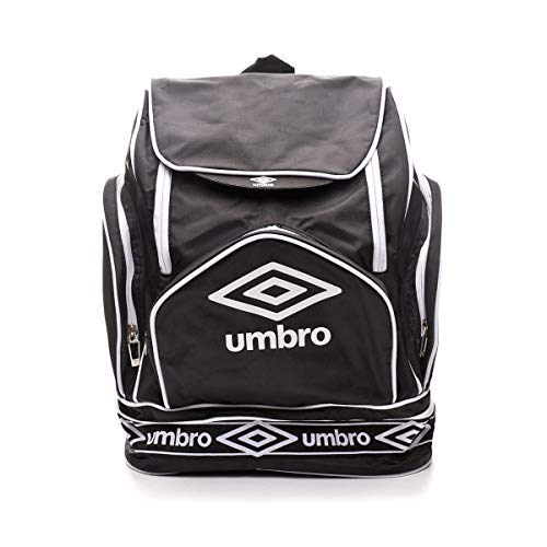 Umbro Retro Italia  Mochila Unisex Adulto  Black White  Talla Única