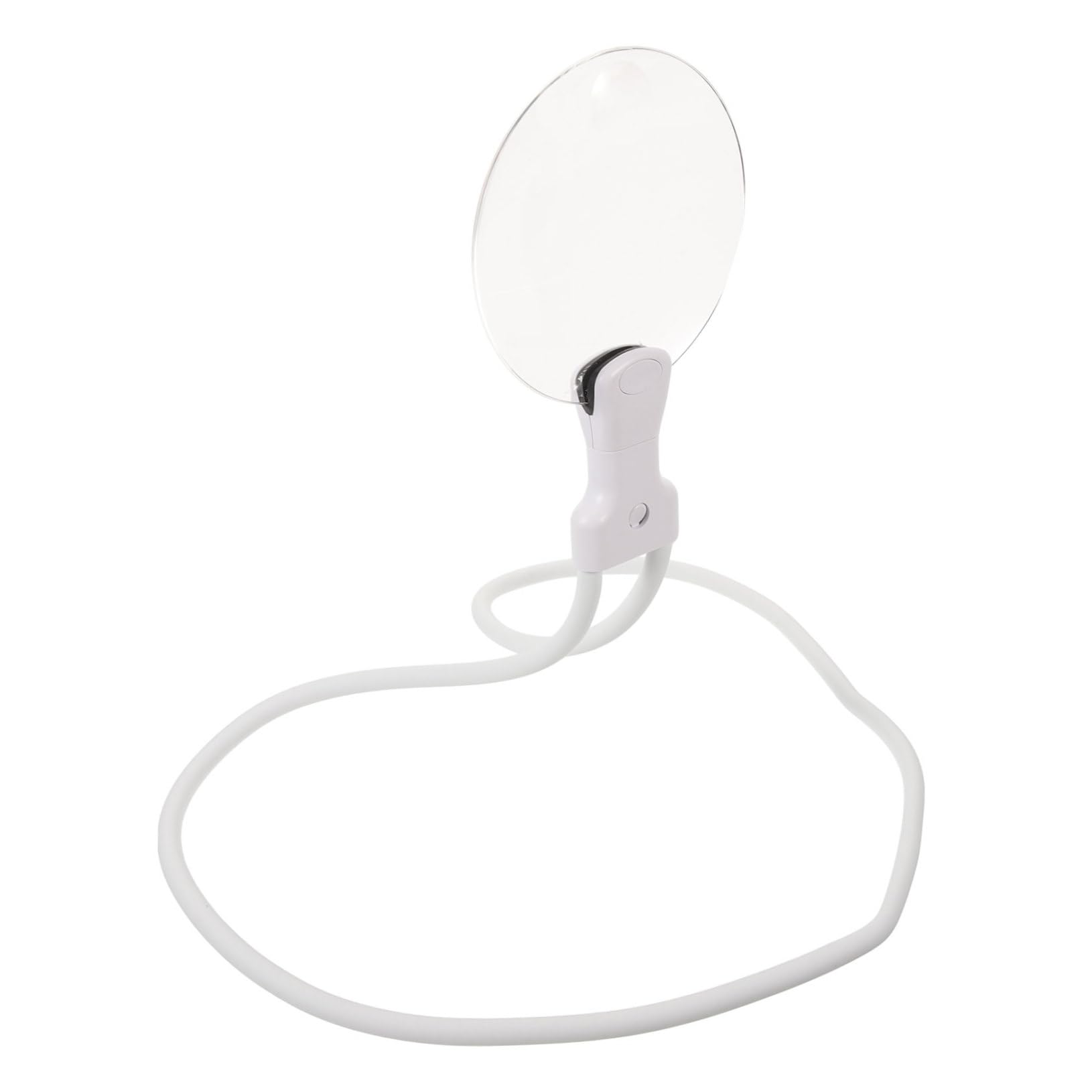 VALICLUD Hands Magnifying Tool Flexible Tube Design for Reading Crafting and Close Work Durable and Construction for Seniors and Nature Exploration