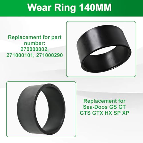 Image of Wear Ring 140MM Replacement for SeaDoo GS GTX HX SP XP Jet Boats Speedster 271000290 271000101 270000002