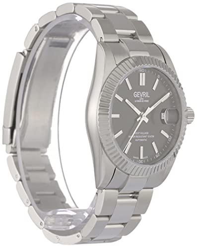 Gevril 48901-1 Men's West Village Automatic Watch, 316L Stainless Steel Bracelet with Deployment Buckle4