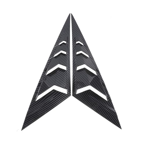 車のリアウィンドウサイドスポイラー For Hyundai for Elantra Avante CN7 2020 2021 Rear Side Window Louvers Quarter Spoiler Panel Car Accessories(Ca