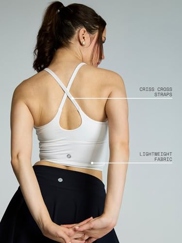 Image of CAVA Cross Back Sports Bra for Women | High Support, Soft Fabric, Wide Underbust Band, Minimal Seams | Activewear for Gym